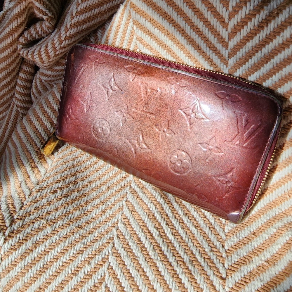 Louis Vuitton Brown Ombre Monogram Zippy Wallet